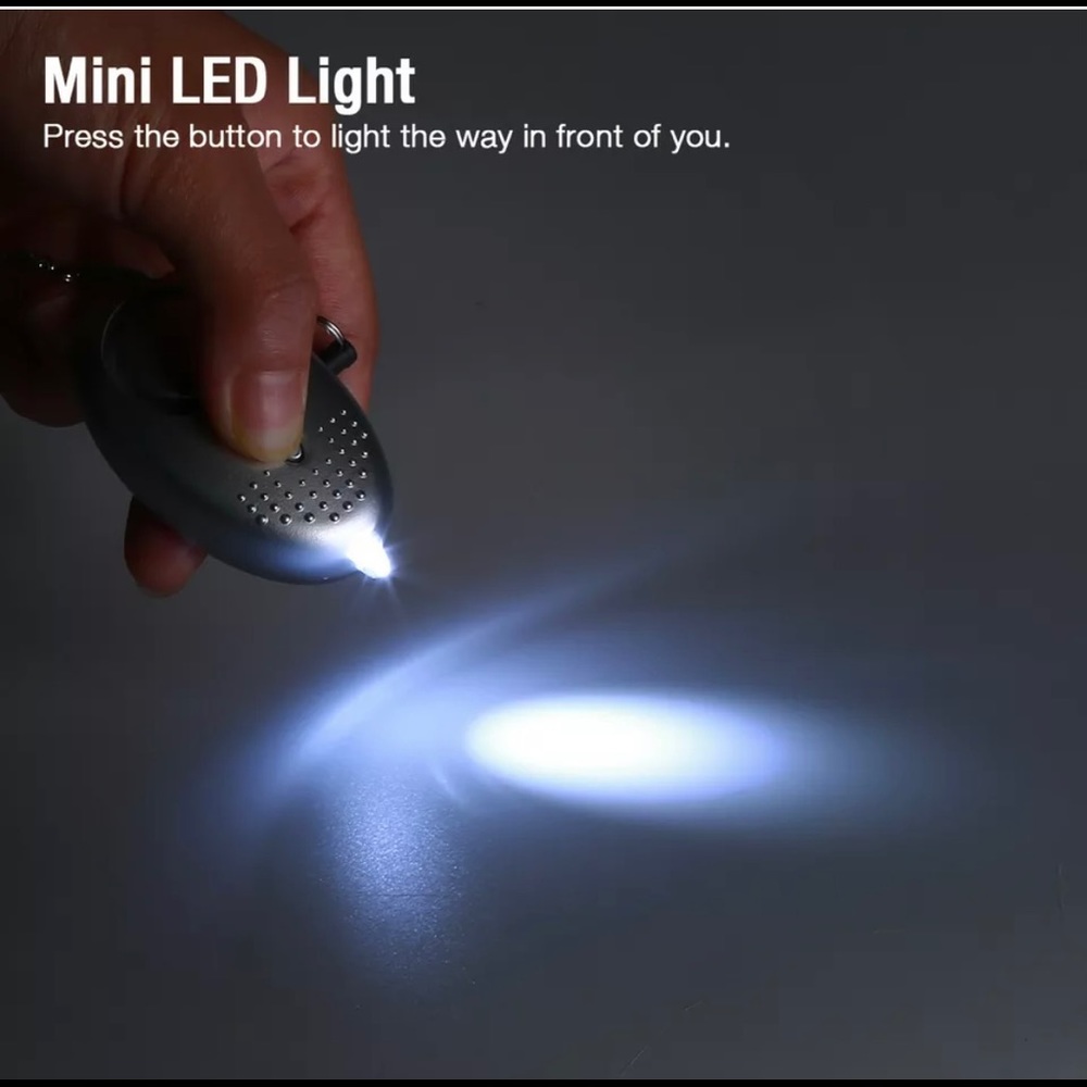 Personal KeyChain Alarm With LED Light - Picture 8 of 13